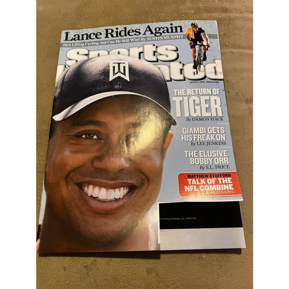 Sports Illustrated March 2 2009 Tiger Woods cover 3/2/09
